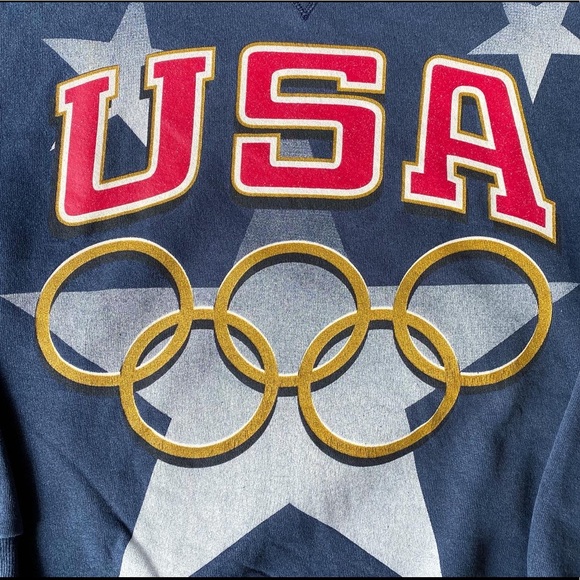 Champion 100 Atlanta USA Olympics Sweater - Picture 2 of 7